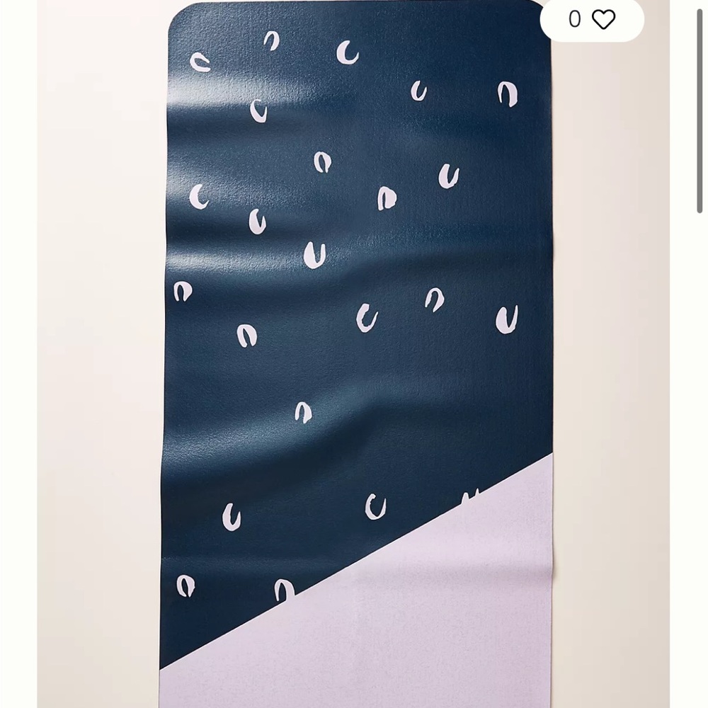Anthropologie Travel Yoga Mat